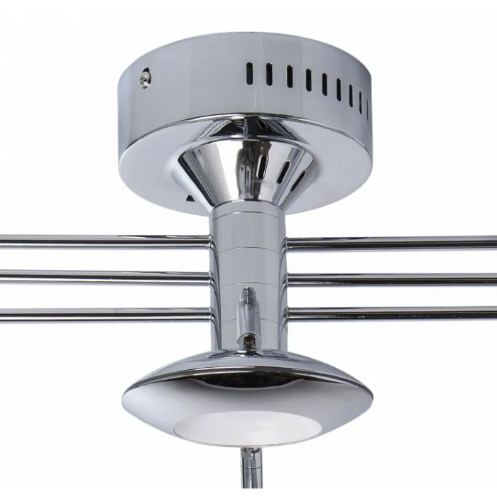 Люстра на штанге MW-Light Гэлэкси 7 632013508 Цвет арматуры хром Цвет плафонов хром от ImperiumLoft