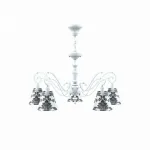 Подвесная люстра Lamp4You Classic 14 E3-05-WM-LMP-O-2 Цвет арматуры белый Цвет плафонов черно-белый от ImperiumLoft