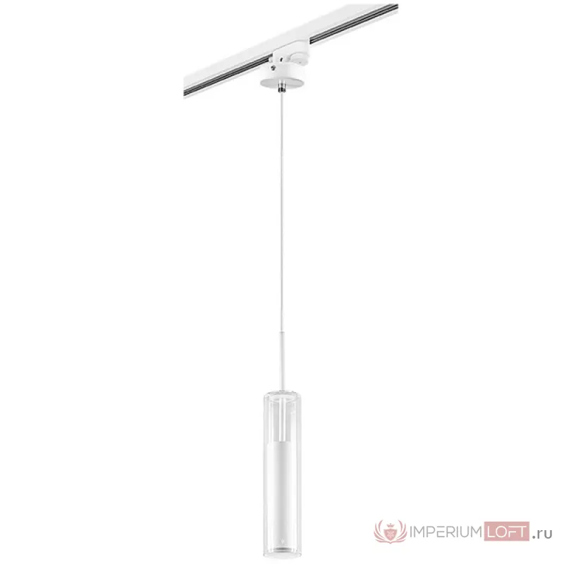 Подвесной светильник Lightstar Cilino L1T756016 Цвет плафонов белый Цвет арматуры белый от ImperiumLoft