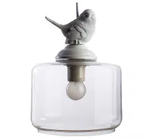 Подвесной светильник Arte Lamp Frescura A8029SP-1WH Цвет арматуры белый Цвет плафонов прозрачный