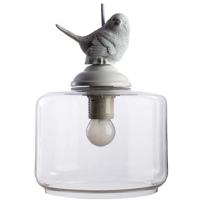 Подвесной светильник Arte Lamp Frescura A8029SP-1WH Цвет арматуры белый Цвет плафонов прозрачный от ImperiumLoft
