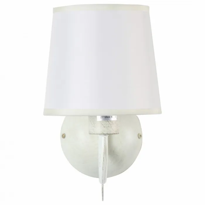 Бра Arte Lamp Orlean A9310AP-1WG Цвет арматуры золото Цвет плафонов белый от ImperiumLoft