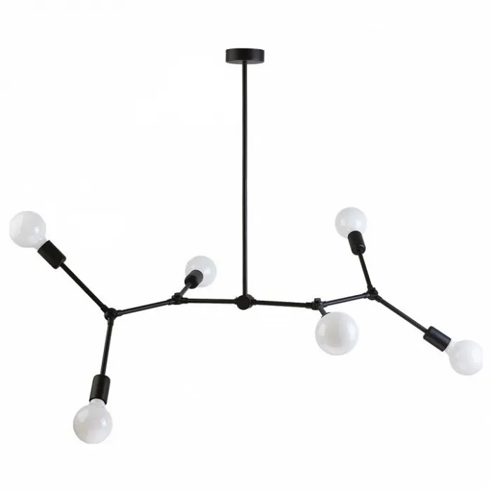 Подвесная люстра Nowodvorski Twig 9138 Цвет арматуры черный Цвет плафонов черный от ImperiumLoft