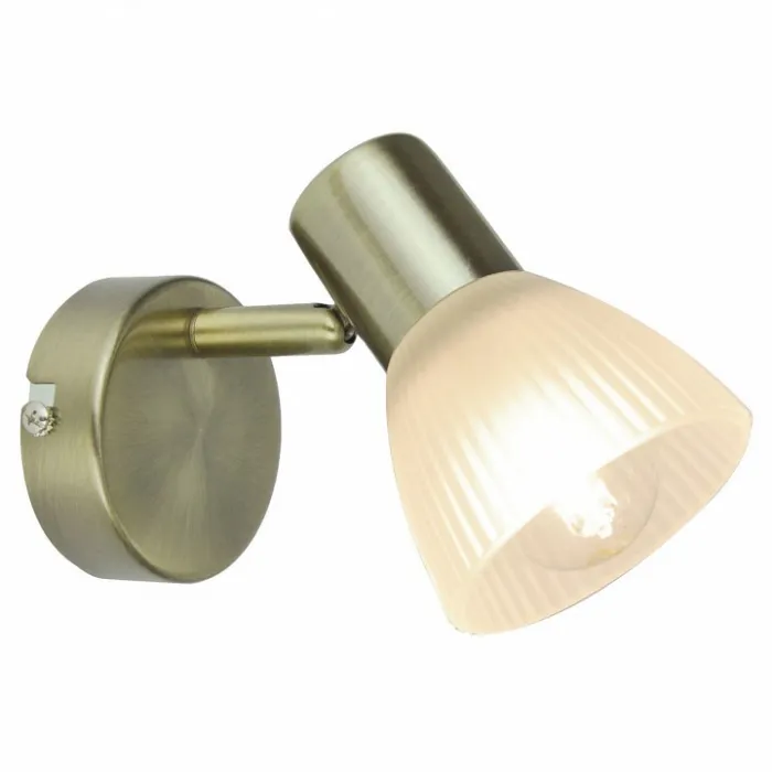 Спот Arte Lamp Parry A5062AP-1AB Цвет арматуры бронза Цвет плафонов белый от ImperiumLoft