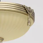 Накладной светильник MW-Light Афродита 1 317011202 Цвет арматуры бронза Цвет плафонов кремовый от ImperiumLoft