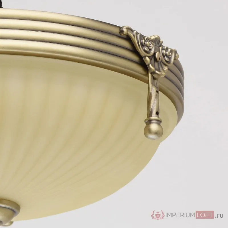Накладной светильник MW-Light Афродита 1 317011202 Цвет арматуры бронза Цвет плафонов кремовый от ImperiumLoft