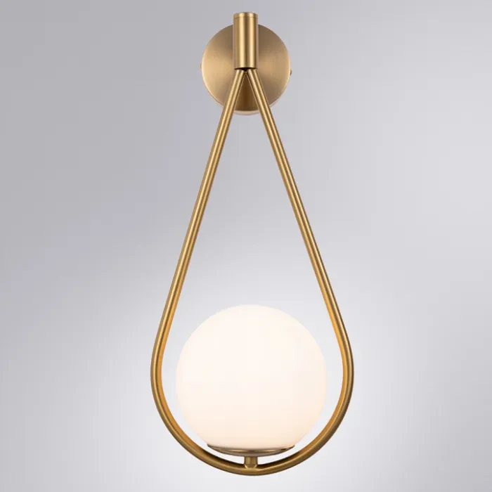 Бра Arte Lamp Matisse A7765AP-1AB Цвет арматуры Коричневый Цвет плафонов Белый от ImperiumLoft