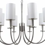 Подвесная люстра Stilfort Flokky 1044/11/08P Цвет плафонов белый Цвет арматуры никель