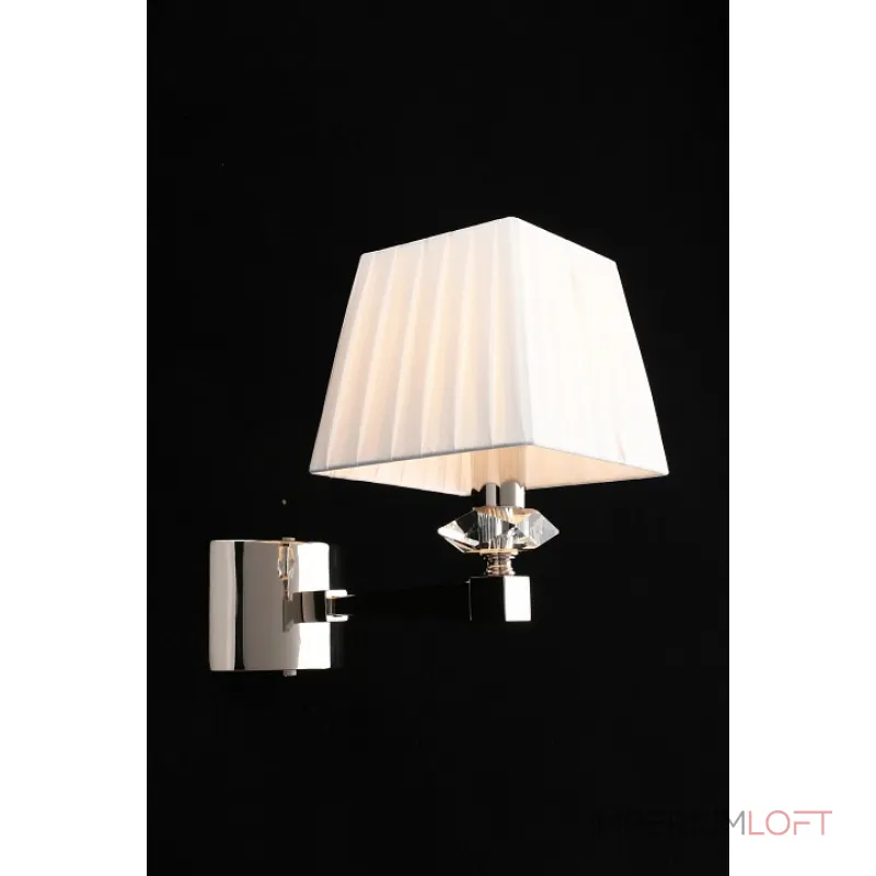 Бра Aployt Dominka APL.722.01.01 Цвет арматуры никель Цвет плафонов белый от ImperiumLoft Бра Aployt Dominka APL.722.01.01 Цвет арматуры никель Цвет плафонов белый от ImperiumLoft