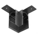 Соединитель угловой L-образный для треков Arte Lamp Linea-Accessories A480606 Цвет арматуры Черный
