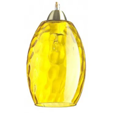 Подвесной светильник Lumion Sapphire 4486/1 Цвет арматуры бронза Цвет плафонов желтый