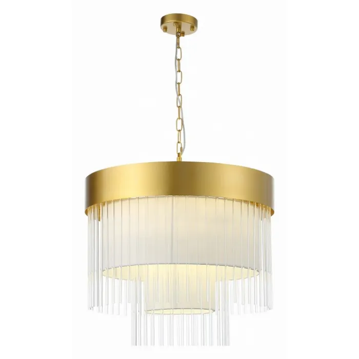 Подвесной светильник ST-Luce Aversa SL1352.203.09 Цвет арматуры Желтый Цвет плафонов Белый от ImperiumLoft