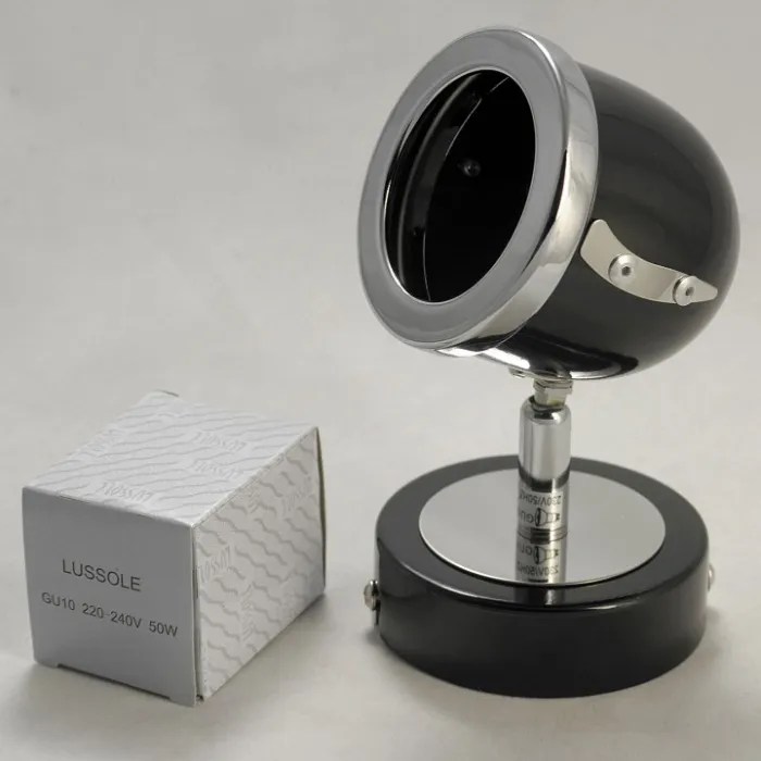 Спот Lussole Tivoli LSN-3121-01 Цвет арматуры хром Цвет плафонов хром от ImperiumLoft