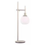 Настольная лампа декоративная Maytoni Erich MOD221-TL-01-N Цвет арматуры неокрашенный Цвет плафонов белый от ImperiumLoft