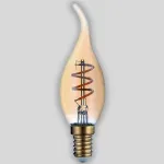 Лампа светодиодная Hiper FILAMENT FLEXIBLE TAIL CANDLE E14 5Вт 1800K HL-2209 от ImperiumLoft