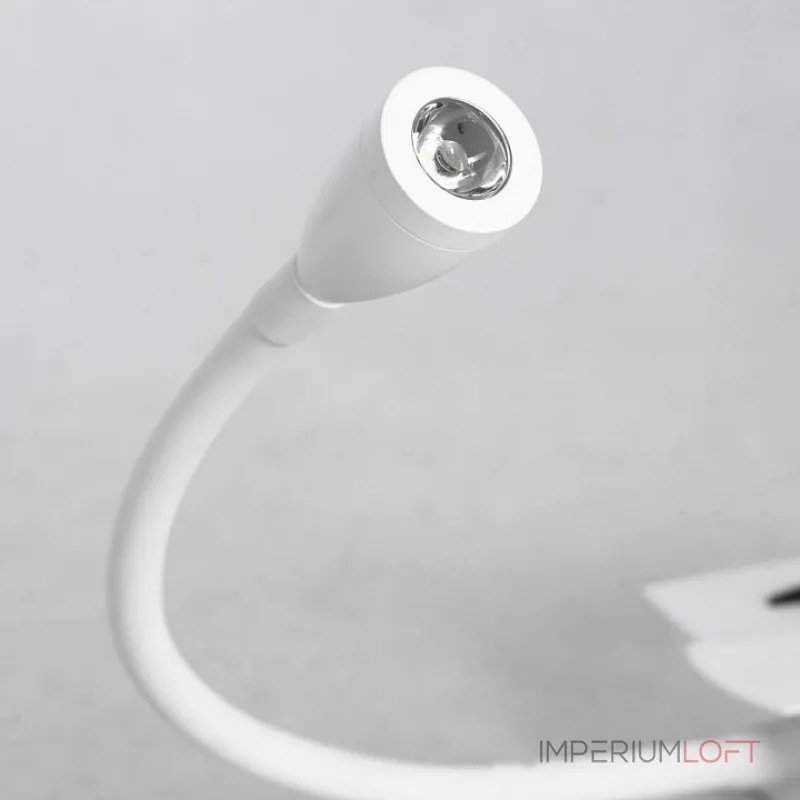 Бра Lussole Cozy LSP-8234V Цвет арматуры белый Цвет плафонов белый от ImperiumLoft Бра Lussole Cozy LSP-8234V Цвет арматуры белый Цвет плафонов белый от ImperiumLoft