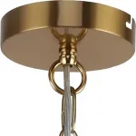 Подвесная люстра Stilfort Vase 1046/05/06P Цвет плафонов серый Цвет арматуры золото