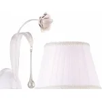 Бра Arte Lamp Borgia A8100AP-1WG Цвет арматуры золото Цвет плафонов белый от ImperiumLoft