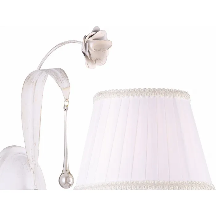 Бра Arte Lamp Borgia A8100AP-1WG Цвет арматуры золото Цвет плафонов белый от ImperiumLoft