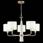 Подвесная люстра ST-Luce Vellino SL1163.203.05 Цвет плафонов белый Цвет арматуры латунь от ImperiumLoft