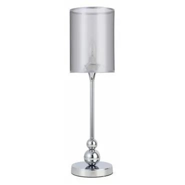 Настольная лампа декоративная EVOLUCE Pazione SLE107104-01 Цвет арматуры хром Цвет плафонов серебро