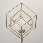 Настольная лампа декоративная MW-Light Призма 1 726030401 Цвет арматуры никель Цвет плафонов бронза от ImperiumLoft