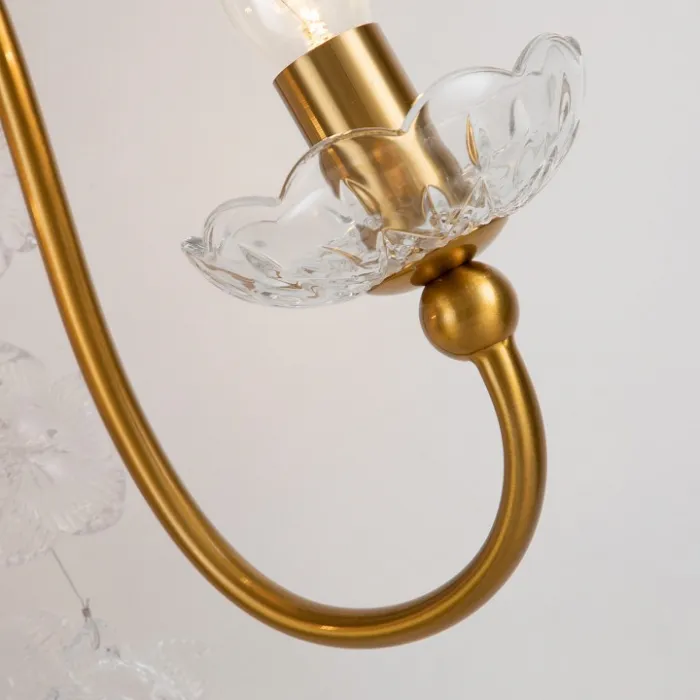 Бра Favourite Bellis 2871-2W Цвет арматуры золото Цвет плафонов белый от ImperiumLoft