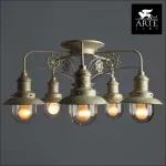 Потолочная люстра Arte Lamp Sailor A4524PL-5WG Цвет арматуры золото Цвет плафонов прозрачный от ImperiumLoft