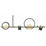 Светильник на штанге Loft it Saturn 10094/900 Цвет арматуры Черный Цвет плафонов Черный от ImperiumLoft