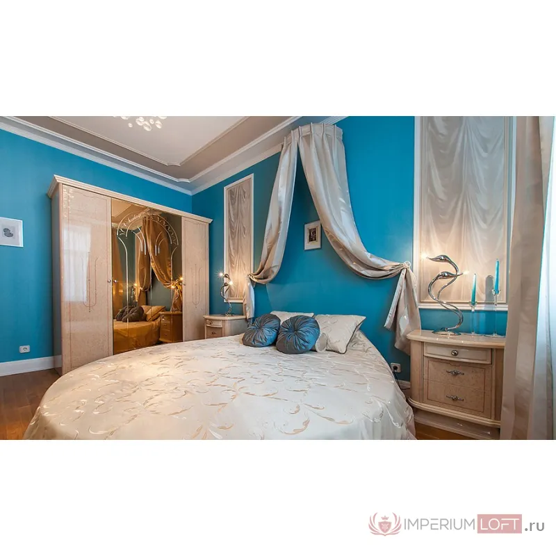 Настольная лампа декоративная Lightstar Cigno Collo 751924 Цвет арматуры хром от ImperiumLoft