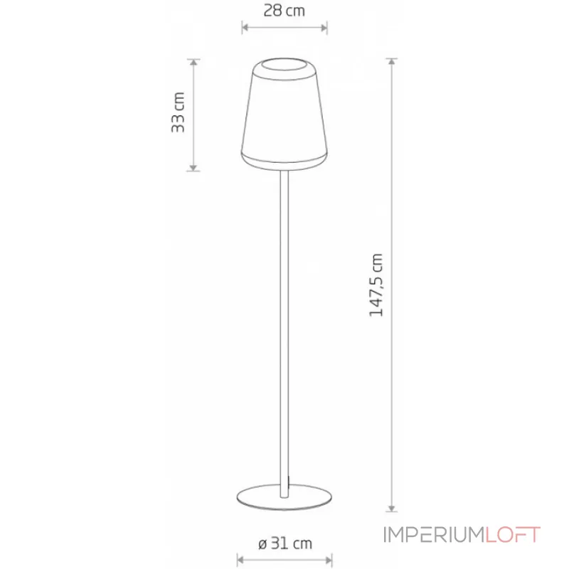 Торшер Nowodvorski Patio 10105