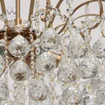 Люстра на штанге MW-Light Жемчуг 1 232016506 Цвет арматуры латунь Цвет плафонов прозрачный от ImperiumLoft