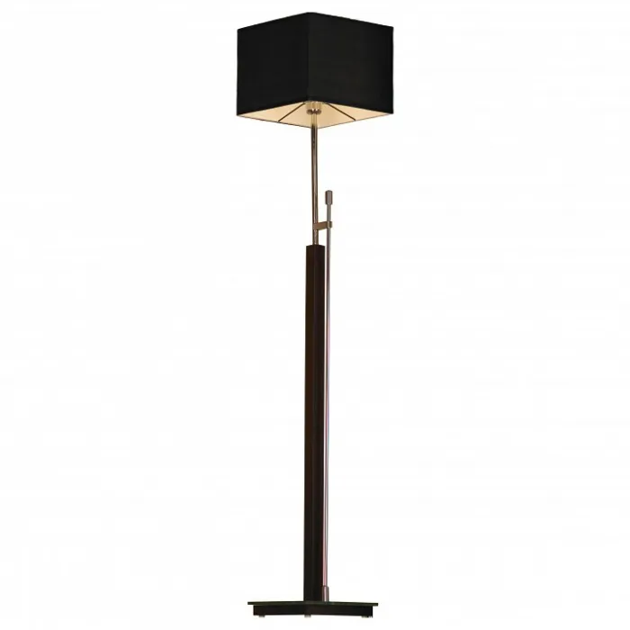 Торшер Lussole Montone LSF-2575-01 Цвет арматуры хром Цвет плафонов черный от ImperiumLoft