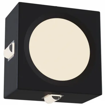 Накладной светильник Maytoni Carolwood Drive O012WL-L10B Цвет арматуры черный Цвет плафонов черный