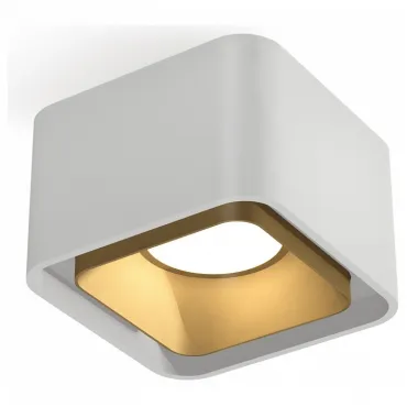 Накладной светильник Ambrella Xs783 XS7832004 Цвет арматуры золото Цвет плафонов белый от ImperiumLoft
