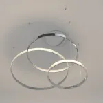 Подвесной светильник Eurosvet Smart Posh 90275/3 хром Цвет арматуры хром Цвет плафонов хром от ImperiumLoft