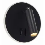 Бра ST-Luce Bondi SL1586.413.01 Цвет арматуры черный Цвет плафонов черный