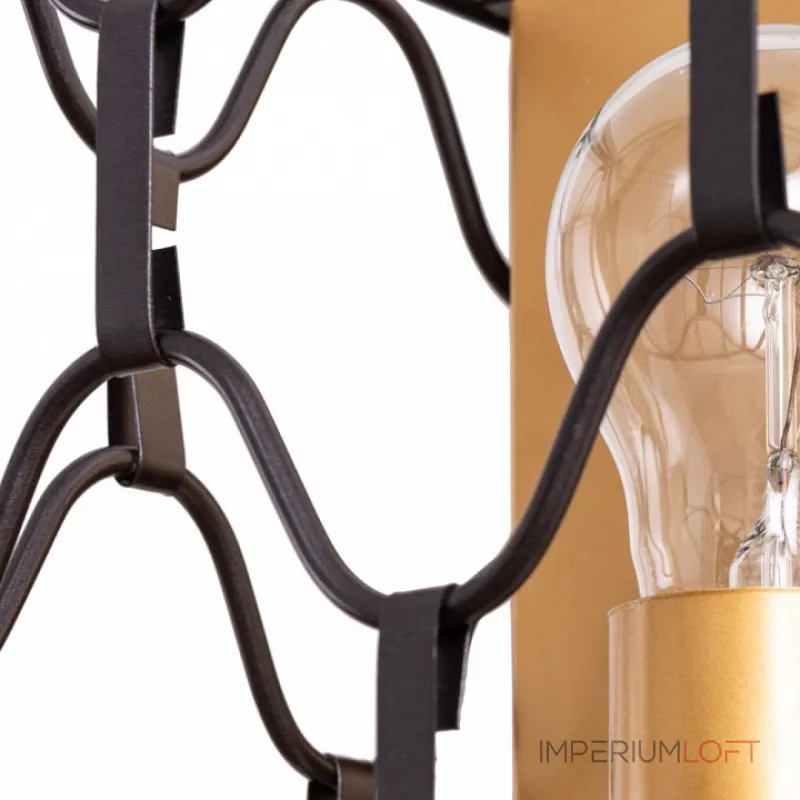 Бра Divinare Dunkan 2021/04 AP-1 Цвет арматуры черный Цвет плафонов черный от ImperiumLoft Бра Divinare Dunkan 2021/04 AP-1 Цвет арматуры черный Цвет плафонов черный от ImperiumLoft