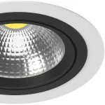 Встраиваемый светильник Lightstar Intero 111 i9260607 Цвет арматуры черно-белый