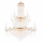 Подвесная люстра Maytoni Palace DIA890-PL-42-G Цвет арматуры золото Цвет плафонов прозрачный от ImperiumLoft