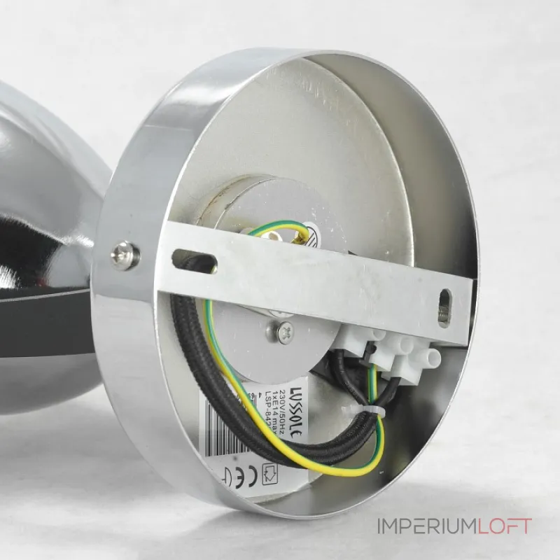 Спот Lussole Antelope LSP-8423 Цвет арматуры хром Цвет плафонов прозрачный от ImperiumLoft Спот Lussole Antelope LSP-8423 Цвет арматуры хром Цвет плафонов прозрачный от ImperiumLoft