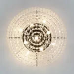 Подвесная люстра Eurosvet Torreta 10105/9 хром/прозрачный хрусталь Strotskis от ImperiumLoft