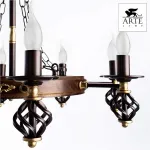 Подвесная люстра Arte Lamp Cartwheel A4550LM-8CK 