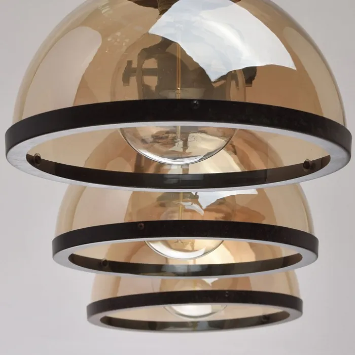 Подвесной светильник MW-Light Нойвид 682012103 Цвет арматуры коричневый Цвет плафонов коричневый от ImperiumLoft