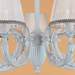 Подвесная люстра Citilux Канон CL412172 Цвет арматуры белый Цвет плафонов серебро от ImperiumLoft