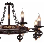 Подвесная люстра Arte Lamp Cartwheel A4550LM-8CK 