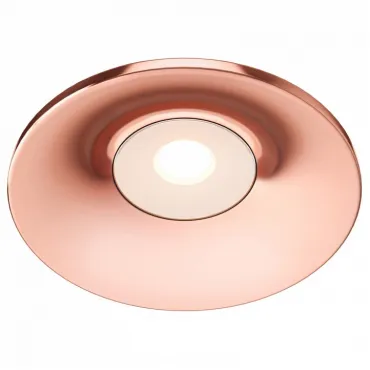 Встраиваемый светильник Maytoni Barret DL041-01RG Цвет арматуры розовый Цвет плафонов розовый