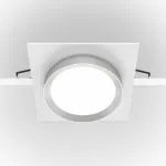 Встраиваемый светильник Maytoni Hoop DL086-GX53-SQ-WS