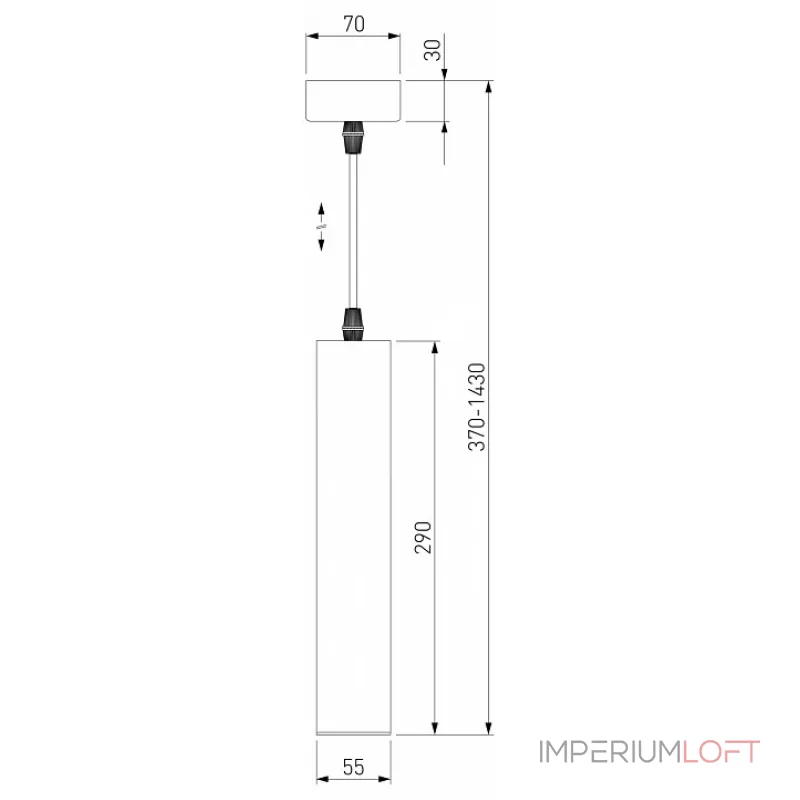 Подвесной светильник Elektrostandard Single 50161/1 LED
