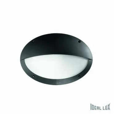 Накладной светильник Ideal Lux MADDI MADDI-2 AP1 NERO Цвет плафонов белый Цвет арматуры черный
